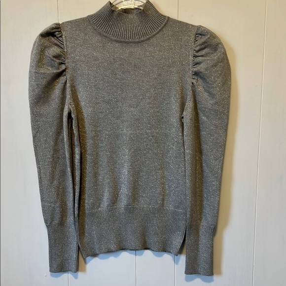 Love Trend Gray Women's Sparkly Sweater Size Small - Picture 1 of 7